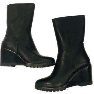 ▪️NEW▪️SOREL Black After Hours Mid Boot